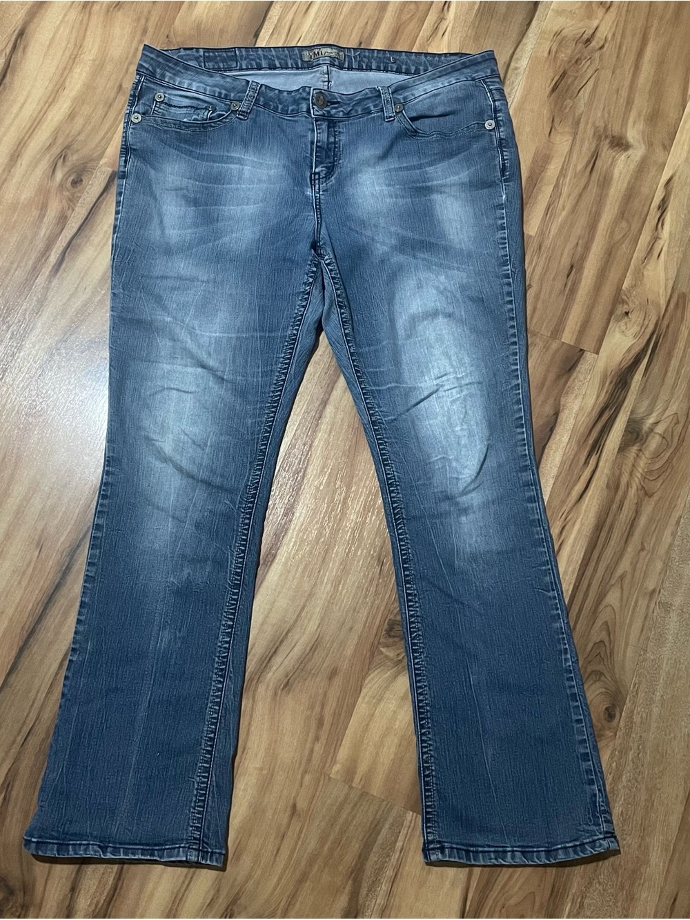 YMI Mid/High Rise Bootcut Flare Jeans Size 20 Junior Plus Stretch Y2K